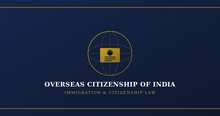 Globe and passport illustration representing Overseas Citizenship of India and immigration law